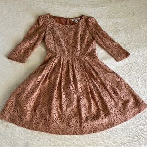 Blush Lace Dress